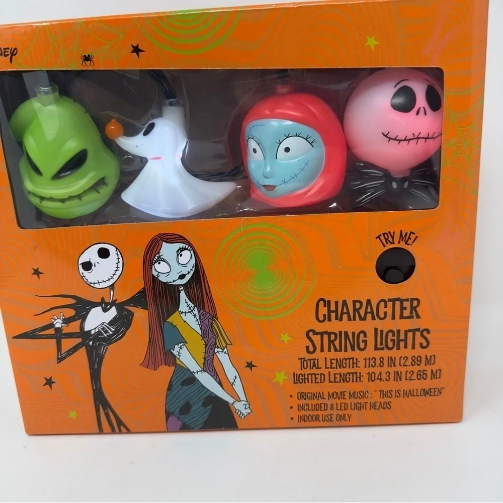 Disney Nightmare Before Christmas Musical Character String Lights